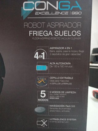 Robot Aspirador Conga 990