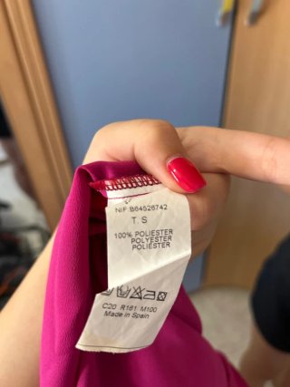 Elegante mono fucsia