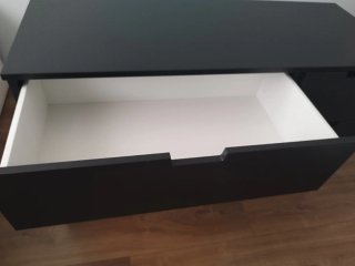 Cómoda Negra Ikea NORDLI