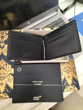 Cartera Montblanc Piel Negra