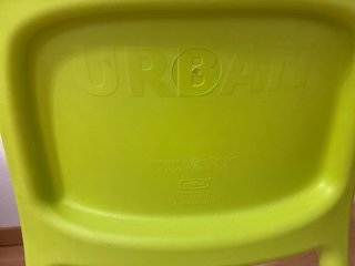 Taburete alto cocina verde