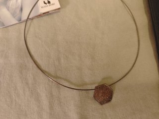 Collar Rosa Bisbe Plata Gaudí