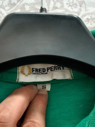 Polo Fred Perry Verde Talla S