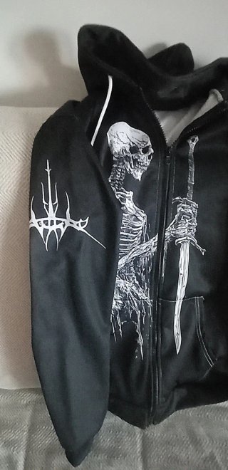 Sudadera GUARD con cremallera y estampado