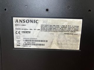 Televisor Ansonic 24 con mando