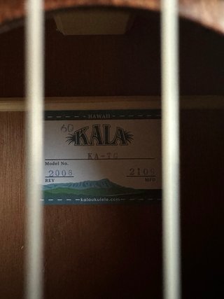 Ukelele tenor Kala KA-TG Gloss Mahogany