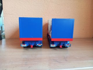 653. Playmobil camión trailer EuroTrans 4323