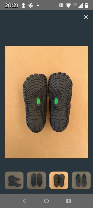 Botines Saguaro Barefoot Negras