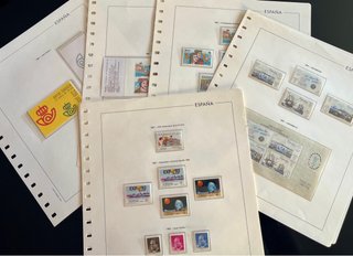 1987 Sellos** y hojas España.