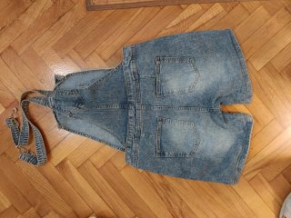 Peto corto vaquero mujer