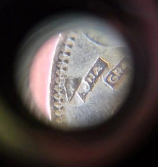 Moneda 25 pesetas 1957 Franco con error