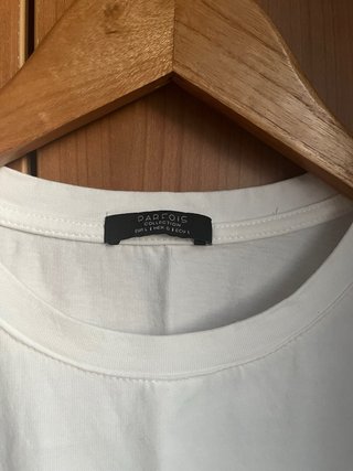 Camiseta Parfois blanca con encaje