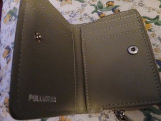 Monedero beige/gris