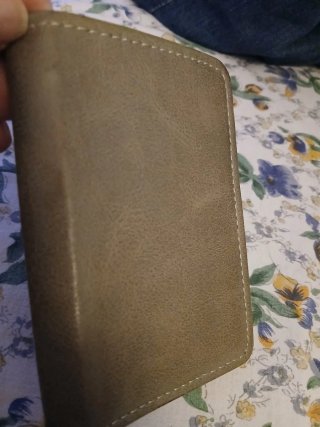 Monedero beige/gris