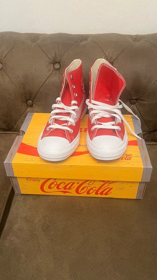 Converse All Star x Coca-Cola Rosse