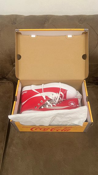 Converse All Star x Coca-Cola Rosse