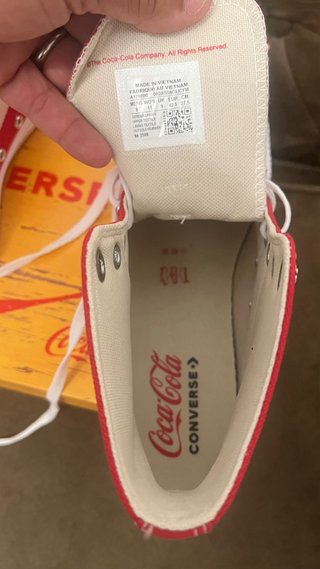 Converse All Star x Coca-Cola Rosse