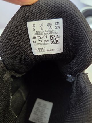 Zapatillas Puma T38 nuevas