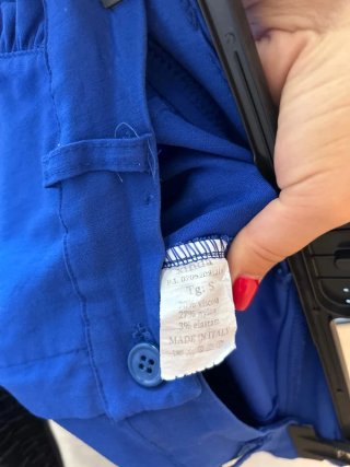Pantalones azules de vestir