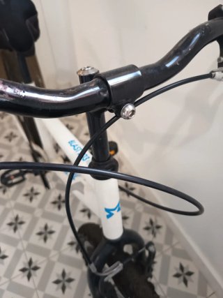 Bicicleta BMX Infantil Blanca