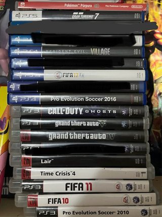 Lote 13 Videojuegos PS3 y PS4