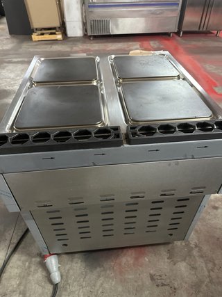 Cocina Industrial JEMI TE-401 EV 4 Placas