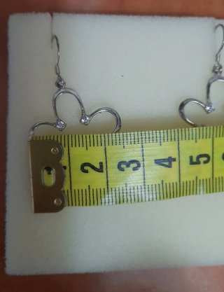 Pendientes Plata Flor Circonitas