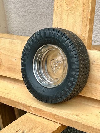 Posacenere vintage Firestone pubblicitario anni 70