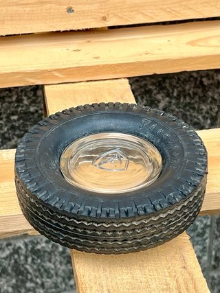 Posacenere vintage Firestone pubblicitario anni 70