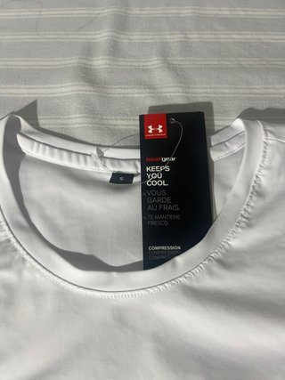 Camiseta Under Armour blanca