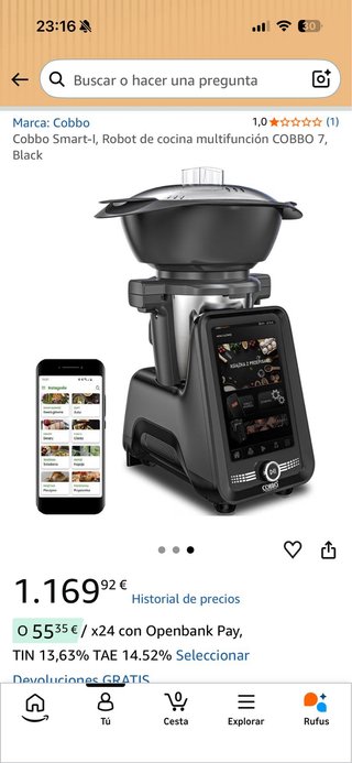 Robot de cocina Cobbo 7 Smart-I