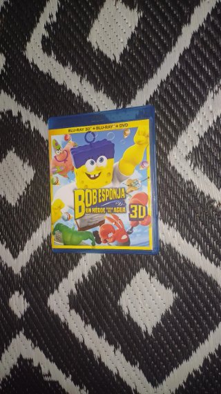 BOB ESPONJA: UN HÉROE DEL AGUA BLU-RAY 3D + DVD