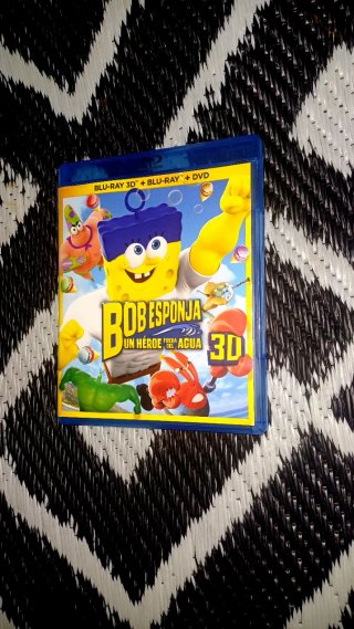 BOB ESPONJA: UN HÉROE DEL AGUA BLU-RAY 3D + DVD