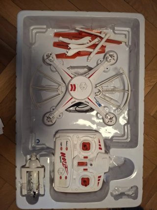 SKY QUEST AX-7 Drone Blanco