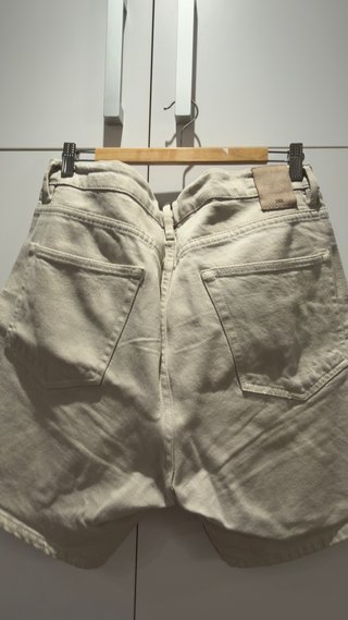 Bermuda Vaquera Zara Gris Claro EUR 48