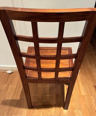 Set 4 SILLAS Madera de Teca marca BANAK