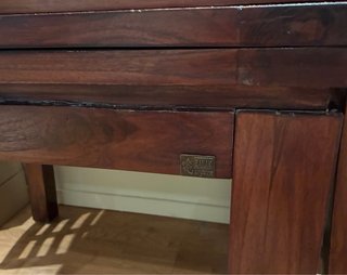 Set 4 SILLAS Madera de Teca marca BANAK