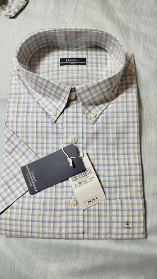 Camisa Dustin manga corta talla L/4