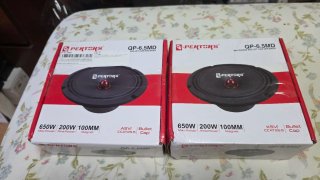 2 Altavoces QPertors 6.5" 600W Max 200W RMS