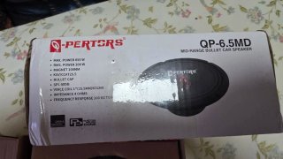 2 Altavoces QPertors 6.5" 600W Max 200W RMS