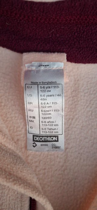 Pack pantalón montaña desmontable y polar niña