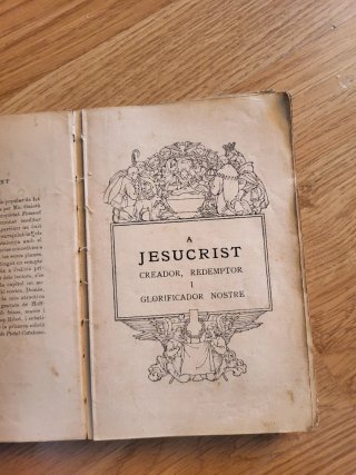 Libri antichi sulla vita di Gesù Cristo, anni 1924
