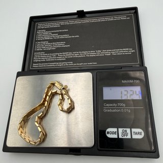 Esclava Oro 18k Combinado Espiga 13.24 gr