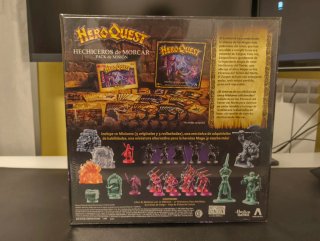 3 Expansiones Heroquest: Ogro, Morcar, Cripta...
