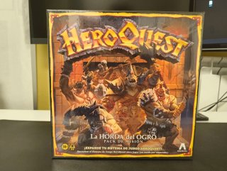 3 Expansiones Heroquest: Ogro, Morcar, Cripta...