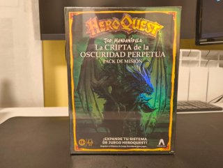 3 Expansiones Heroquest: Ogro, Morcar, Cripta...
