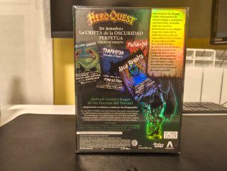 3 Expansiones Heroquest: Ogro, Morcar, Cripta...