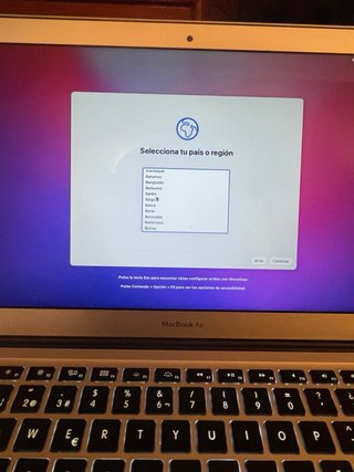 MacBook Air 2017 Plateado