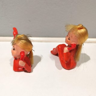 Figuritas cerámica esmaltada Japón 60s