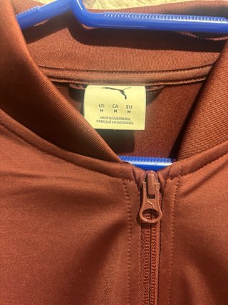 Chaqueta Puma Original Roja y Negra